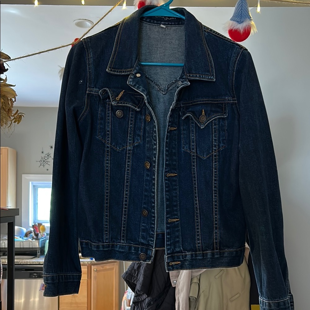 Earl Jeans Dark Blue Jean Jacket